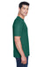 UltraClub 8420 Mens Cool & Dry Performance Moisture Wicking Short Sleeve Crewneck T-Shirt Forest Green Side