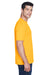 UltraClub 8420 Mens Cool & Dry Performance Moisture Wicking Short Sleeve Crewneck T-Shirt Gold Side