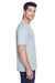 UltraClub 8420 Mens Cool & Dry Performance Moisture Wicking Short Sleeve Crewneck T-Shirt Grey Side