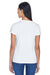 UltraClub 8420L Womens Cool & Dry Performance Moisture Wicking Short Sleeve Crewneck T-Shirt White Back
