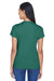 UltraClub 8420L Womens Cool & Dry Performance Moisture Wicking Short Sleeve Crewneck T-Shirt Forest Green Back