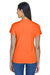 UltraClub 8420L Womens Cool & Dry Performance Moisture Wicking Short Sleeve Crewneck T-Shirt Bright Orange Back