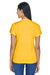 UltraClub 8420L Womens Cool & Dry Performance Moisture Wicking Short Sleeve Crewneck T-Shirt Gold Back