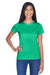 UltraClub 8420L Womens Cool & Dry Performance Moisture Wicking Short Sleeve Crewneck T-Shirt Kelly Green Front