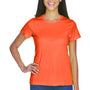 UltraClub Womens Cool & Dry Performance Moisture Wicking Short Sleeve Crewneck T-Shirt - Orange