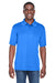 UltraClub 8425 Mens Cool & Dry Performance Moisture Wicking Short Sleeve Polo Shirt Royal Blue Front