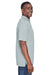 UltraClub 8425 Mens Cool & Dry Performance Moisture Wicking Short Sleeve Polo Shirt Grey Side