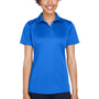UltraClub Womens Cool & Dry Performance Moisture Wicking Short Sleeve Polo Shirt - Royal Blue