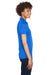 UltraClub 8425L Womens Cool & Dry Performance Moisture Wicking Short Sleeve Polo Shirt Royal Blue Side