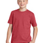 District Youth Very Important Short Sleeve Crewneck T-Shirt - Heather Red