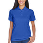 UltraClub Womens Classic Short Sleeve Polo Shirt - Royal Blue