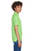 UltraClub 8541 Womens Whisper Short Sleeve Polo Shirt Apple Green Side