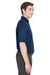 UltraClub 8610 Mens Cool & Dry 8 Star Elite Performance Moisture Wicking Short Sleeve Polo Shirt Navy Blue Side
