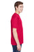 UltraClub 8620 Mens Cool & Dry Performance Moisture Wicking Short Sleeve Crewneck T-Shirt Red Side