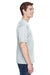 UltraClub 8620 Mens Cool & Dry Performance Moisture Wicking Short Sleeve Crewneck T-Shirt Grey Side