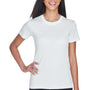 UltraClub Womens Cool & Dry Performance Moisture Wicking Short Sleeve Crewneck T-Shirt - White