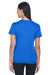 UltraClub 8620L Womens Cool & Dry Performance Moisture Wicking Short Sleeve Crewneck T-Shirt Royal Blue Back