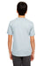 UltraClub 8620Y Youth Cool & Dry Performance Moisture Wicking Short Sleeve Crewneck T-Shirt Grey Back