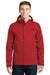 The North Face NF0A3LH4 Mens DryVent Waterproof Full Zip Hooded Jacket Rage Red Front