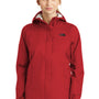 The North Face Womens DryVent Windproof & Waterproof Full Zip Hooded Jacket - Rage Red - Closeout