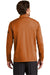 The North Face NF0A3LHB Mens Tech 1/4 Zip Fleece Jacket Orange Ochre Back