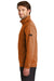 The North Face NF0A3LHB Mens Tech 1/4 Zip Fleece Jacket Orange Ochre Side