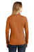 The North Face NF0A3LHC Womens Tech 1/4 Zip Fleece Jacket Orange Ochre Back