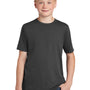 District Youth Perfect Tri Short Sleeve Crewneck T-Shirt - Charcoal Grey