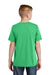 District DT130Y Youth Perfect Tri Short Sleeve Crewneck T-Shirt Green Frost Back