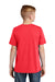 District DT130Y Youth Perfect Tri Short Sleeve Crewneck T-Shirt Red Frost Back