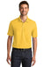 Port Authority K110 Mens Dry Zone Moisture Wicking Short Sleeve Polo Shirt Sunburst Yellow Front