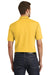 Port Authority K110 Mens Dry Zone Moisture Wicking Short Sleeve Polo Shirt Sunburst Yellow Back