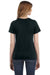 Anvil 880 Womens Short Sleeve Crewneck T-Shirt Black Back