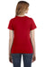 Anvil 880 Womens Short Sleeve Crewneck T-Shirt Red Back