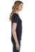Anvil 880 Womens Short Sleeve Crewneck T-Shirt Navy Blue Side