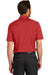 Nike 881655 Mens Dri-Fit Moisture Wicking Short Sleeve Polo Shirt Red/Anthracite Grey Back