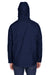 North End 88178 Mens Caprice 3-in-1 Full Zip Hooded Jacket Navy Blue Back