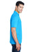 Core 365 88181 Mens Origin Performance Moisture Wicking Short Sleeve Polo Shirt Electric Blue Side