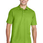 Core 365 Mens Origin Performance Moisture Wicking Short Sleeve Polo Shirt - Acid Green