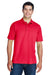 Core 365 88181 Mens Origin Performance Moisture Wicking Short Sleeve Polo Shirt Red Front