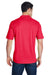 Core 365 88181 Mens Origin Performance Moisture Wicking Short Sleeve Polo Shirt Red Back
