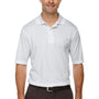 Core 365 Mens Origin Performance Moisture Wicking Short Sleeve Polo Shirt - Platinum Grey