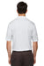 Core 365 88181 Mens Origin Performance Moisture Wicking Short Sleeve Polo Shirt Platinum Grey Back