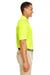 Core 365 88181R Mens Radiant Performance Moisture Wicking Short Sleeve Polo Shirt Safety Yellow Side