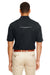 Core 365 88181R Mens Radiant Performance Moisture Wicking Short Sleeve Polo Shirt Black Back
