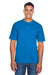 Core 365 88182 Mens Pace Performance Moisture Wicking Short Sleeve Crewneck T-Shirt Royal Blue Front