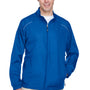 Core 365 Mens Motivate Water Resistant Full Zip Jacket - True Royal Blue