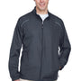 Core 365 Mens Motivate Water Resistant Full Zip Jacket - Carbon Grey