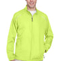Core 365 Mens Motivate Water Resistant Full Zip Jacket - Safety Yellow