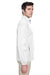 Core 365 88183 Mens Motivate Water Resistant Full Zip Jacket White Side